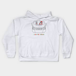 Transit Van-ta Claus Christmas special edition Kids Hoodie